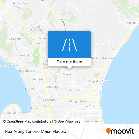 Rua Areny Tenório Maia map
