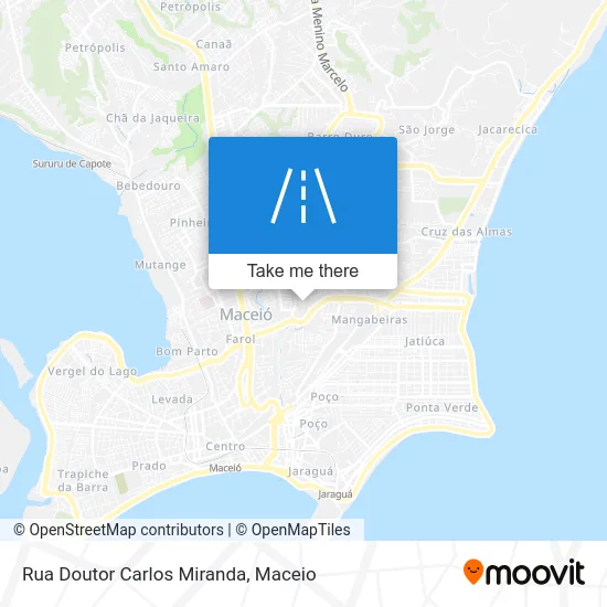 Rua Doutor Carlos Miranda map