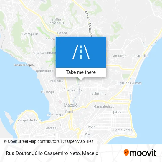 Rua Doutor Júlio Cassemiro Neto map