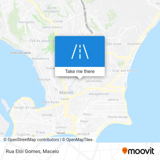 Rua Elói Gomes map