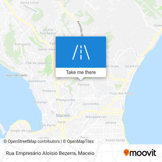 Rua Empresário Aloísio Bezerra map