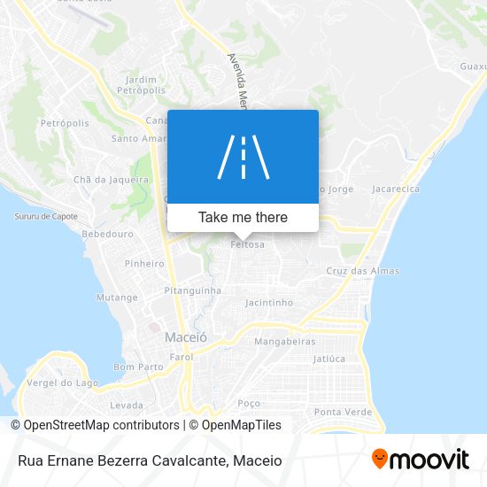 Rua Ernane Bezerra Cavalcante map