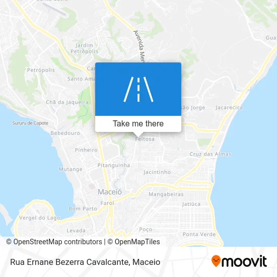 Rua Ernane Bezerra Cavalcante map