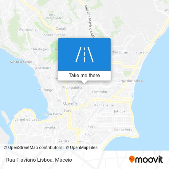 Rua Flaviano Lisboa map