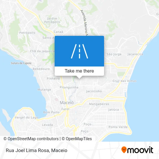 Rua Joel Lima Rosa map