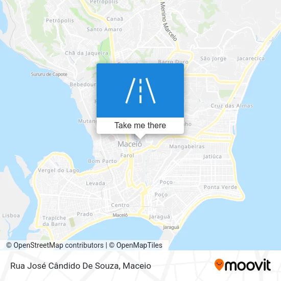 Rua José Cândido De Souza map