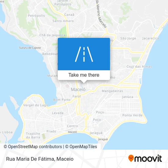 Rua Maria De Fátima map