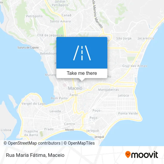 Rua Maria Fátima map