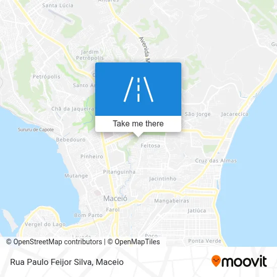Rua Paulo Feijor Silva map