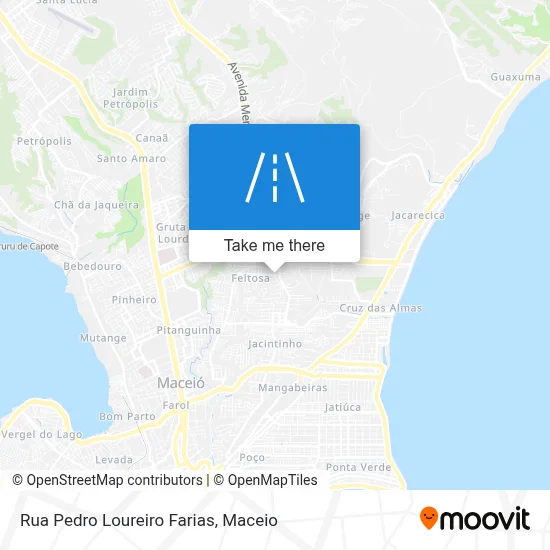 Rua Pedro Loureiro Farias map
