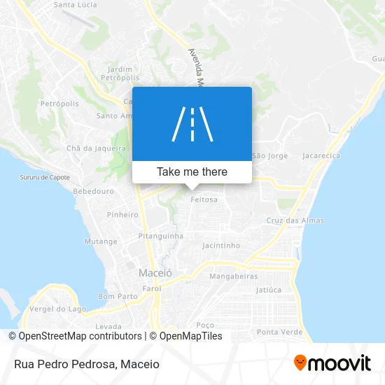 Rua Pedro Pedrosa map