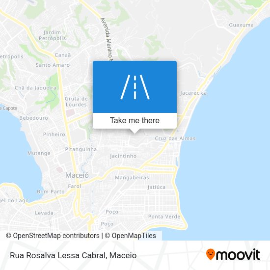 Rua Rosalva Lessa Cabral map