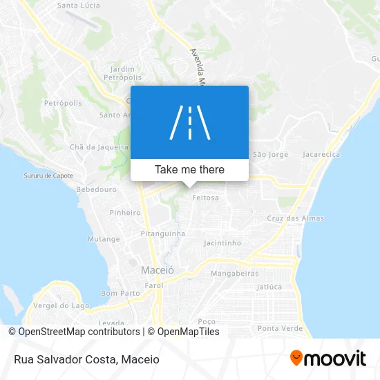 Rua Salvador Costa map