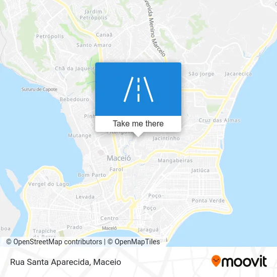 Rua Santa Aparecida map