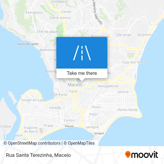 Rua Santa Terezinha map