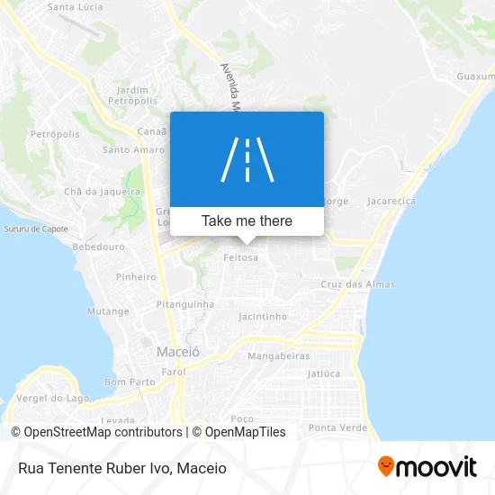 Rua Tenente Ruber Ivo map