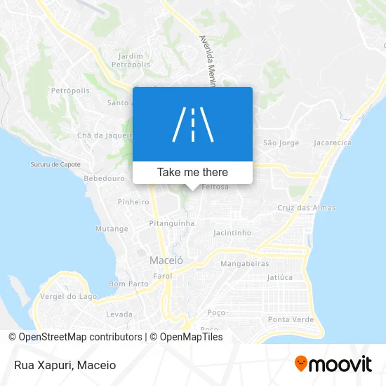 Rua Xapuri map
