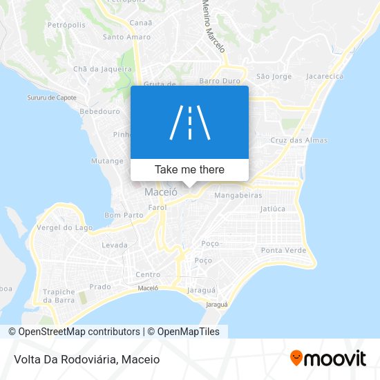 Volta Da Rodoviária map