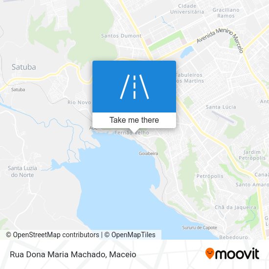 Rua Dona Maria Machado map