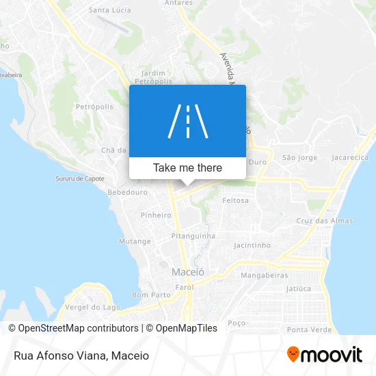 Rua Afonso Viana map
