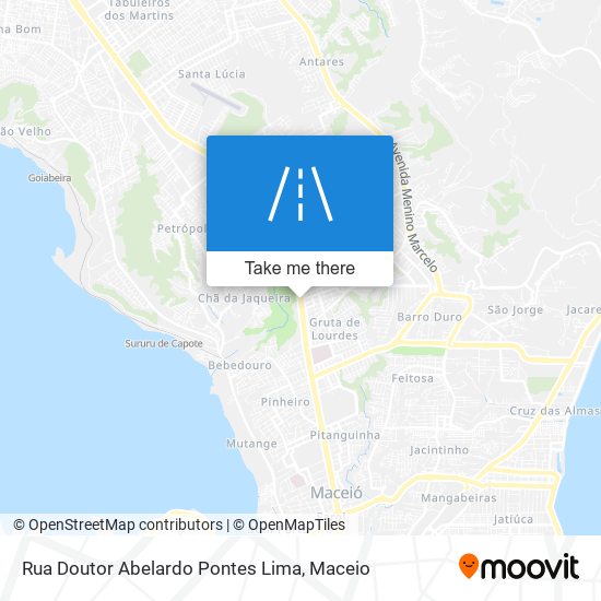 Rua Doutor Abelardo Pontes Lima map