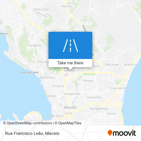 Rua Francisco Leão map
