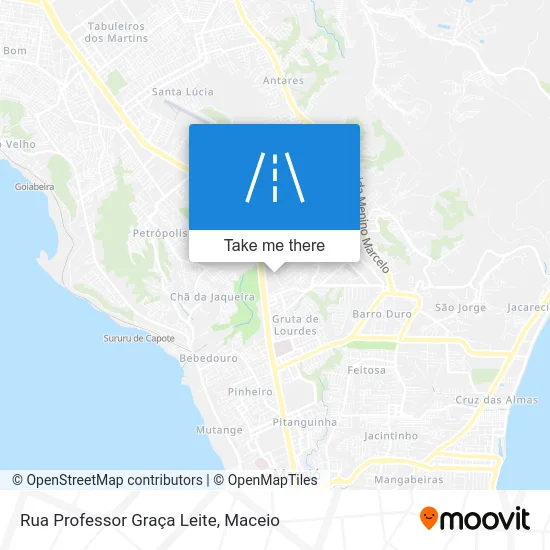 Rua Professor Graça Leite map