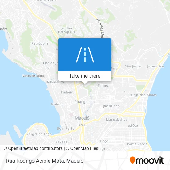 Rua Rodrigo Aciole Mota map