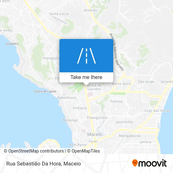 Rua Sebastião Da Hora map