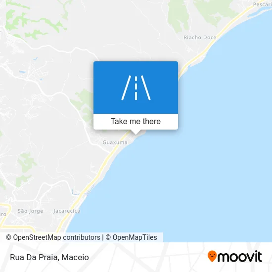 Rua Da Praia map