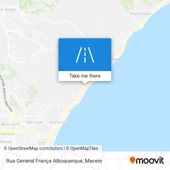 Rua General França Albuquerque map