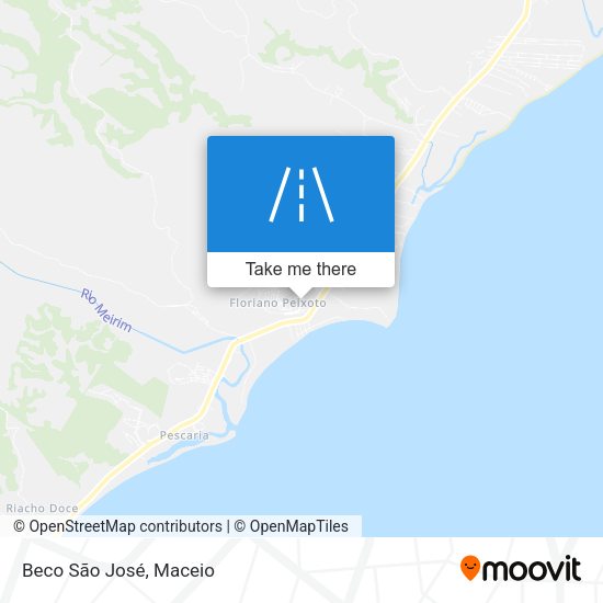 Beco São José map