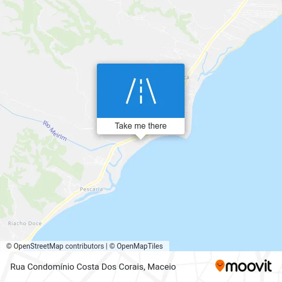 Rua Condomínio Costa Dos Corais map