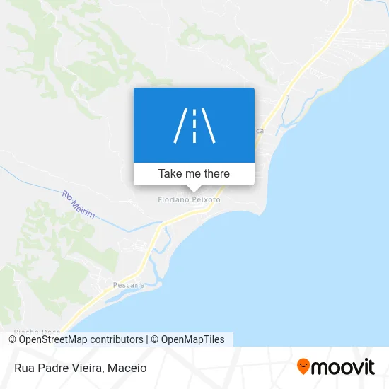 Rua Padre Vieira map