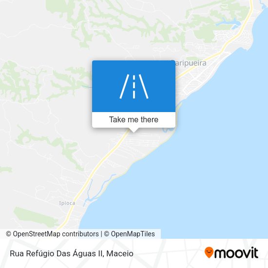 Rua Refúgio Das Águas II map