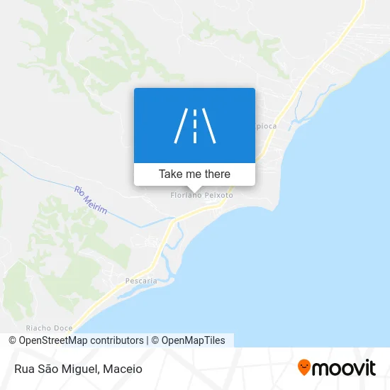 Rua São Miguel map