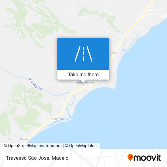 Travessa São José map