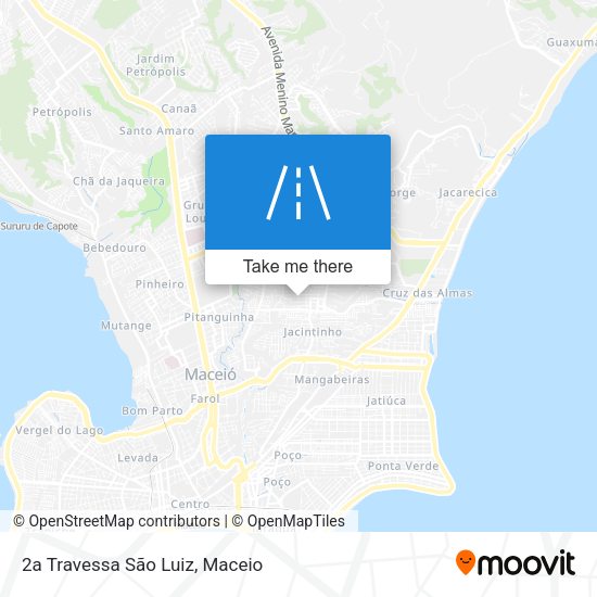 2a Travessa São Luiz map