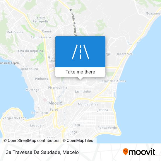 3a Travessa Da Saudade map