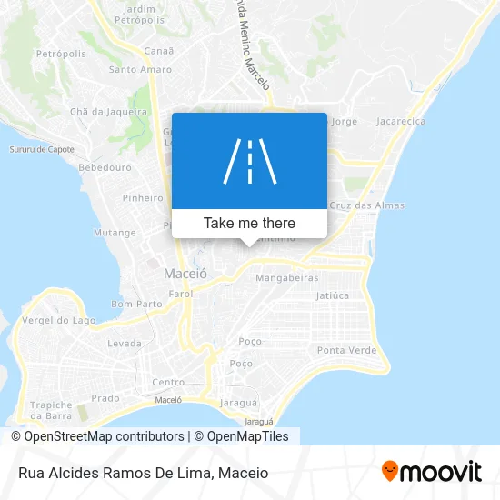 Rua Alcides Ramos De Lima map