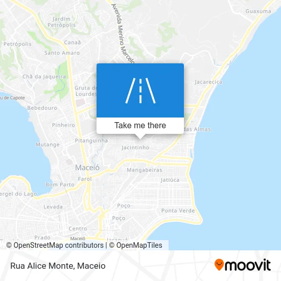 Rua Alice Monte map