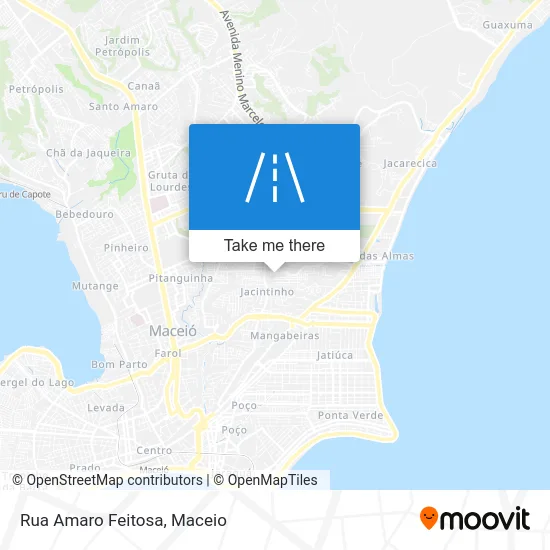 Rua Amaro Feitosa map