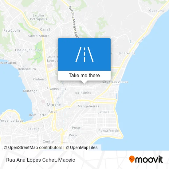 Rua Ana Lopes Cahet map