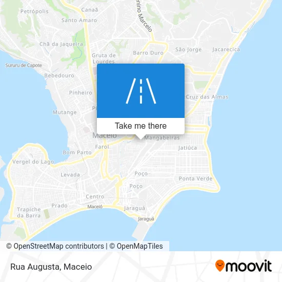 Rua Augusta map