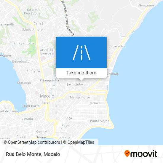 Rua Belo Monte map