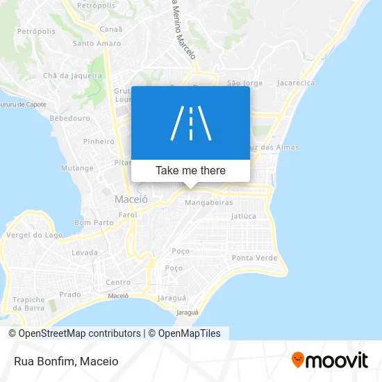 Rua Bonfim map