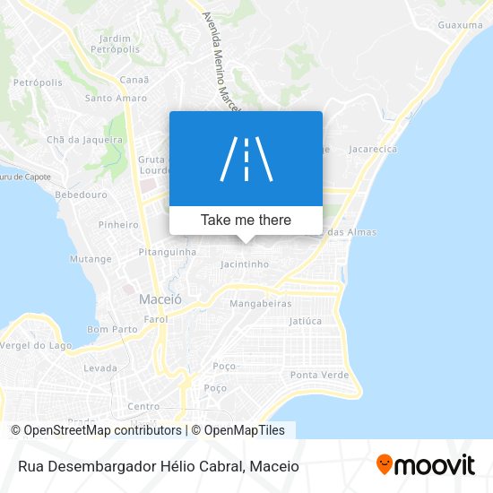 Rua Desembargador Hélio Cabral map