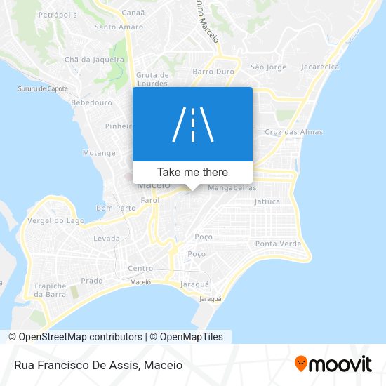 Rua Francisco De Assis map