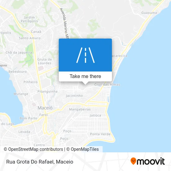 Rua Grota Do Rafael map