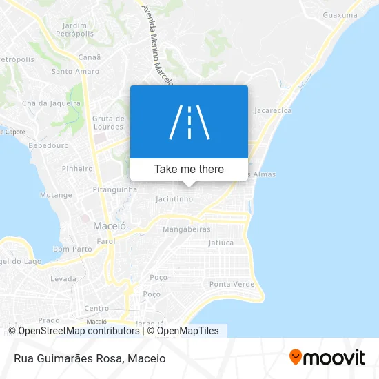 Rua Guimarães Rosa map